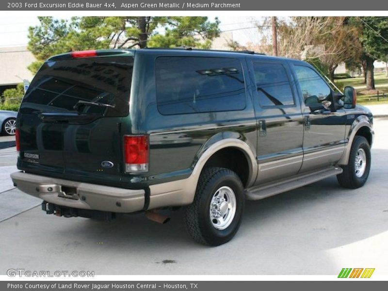 Aspen Green Metallic / Medium Parchment 2003 Ford Excursion Eddie Bauer 4x4