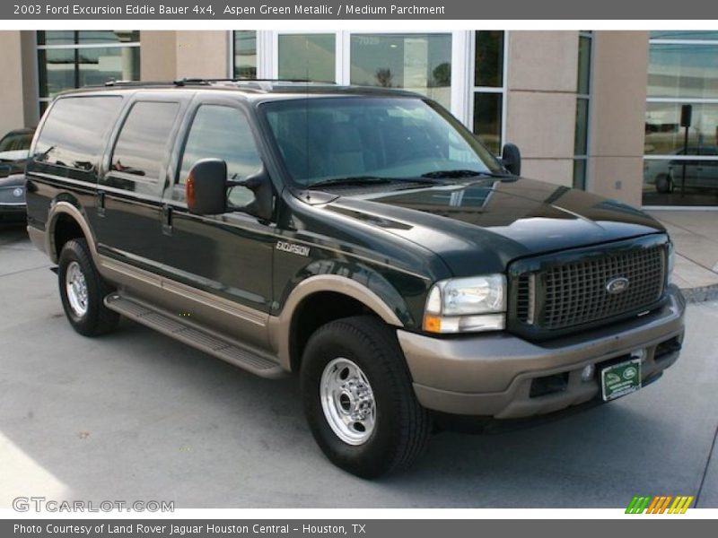 Front 3/4 View of 2003 Excursion Eddie Bauer 4x4