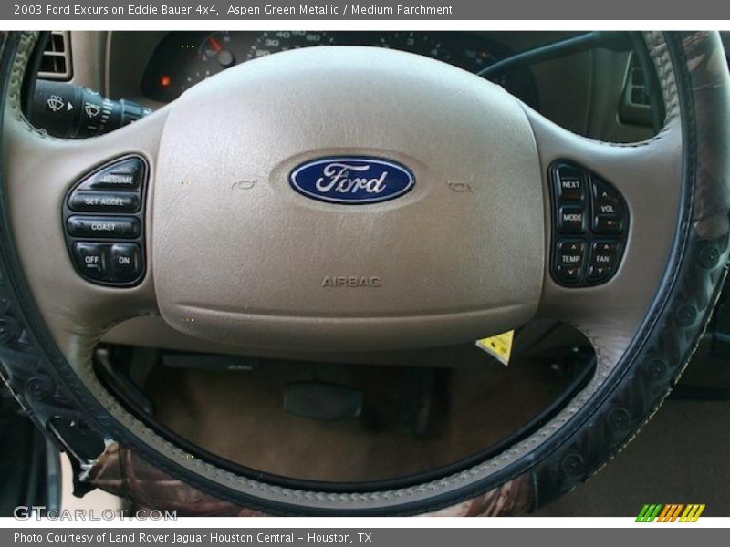 Aspen Green Metallic / Medium Parchment 2003 Ford Excursion Eddie Bauer 4x4