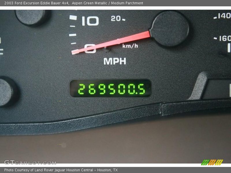 Aspen Green Metallic / Medium Parchment 2003 Ford Excursion Eddie Bauer 4x4