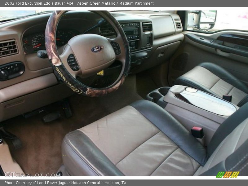 Aspen Green Metallic / Medium Parchment 2003 Ford Excursion Eddie Bauer 4x4