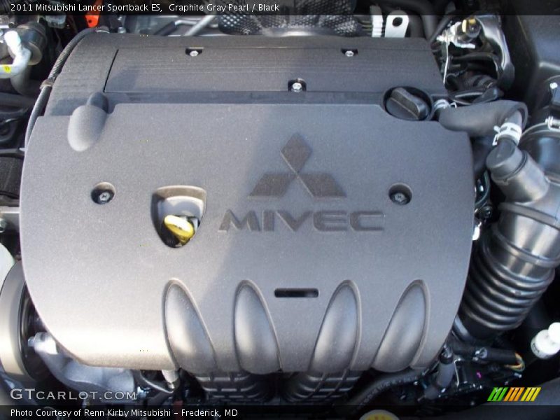  2011 Lancer Sportback ES Engine - 2.0 Liter DOHC 16-Valve MIVEC 4 Cylinder