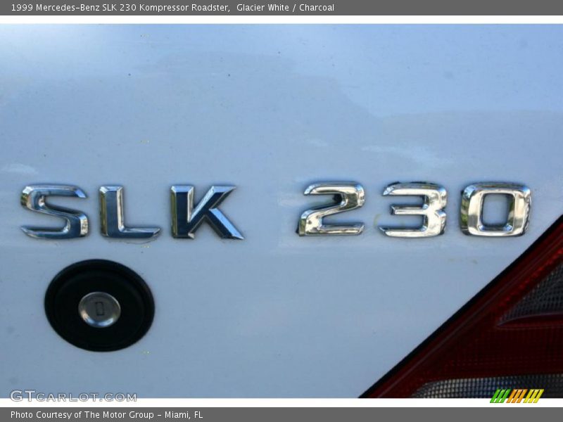 Glacier White / Charcoal 1999 Mercedes-Benz SLK 230 Kompressor Roadster