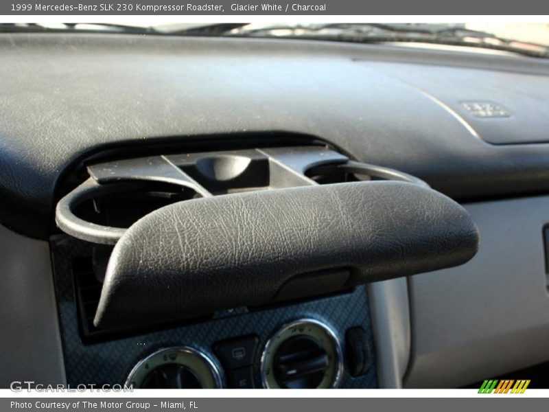 Glacier White / Charcoal 1999 Mercedes-Benz SLK 230 Kompressor Roadster