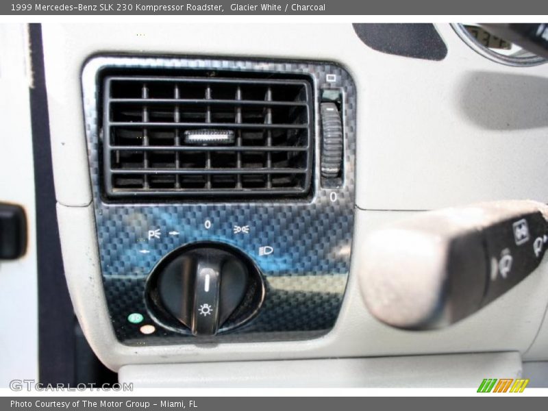 Glacier White / Charcoal 1999 Mercedes-Benz SLK 230 Kompressor Roadster