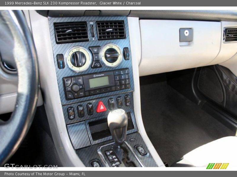 Glacier White / Charcoal 1999 Mercedes-Benz SLK 230 Kompressor Roadster