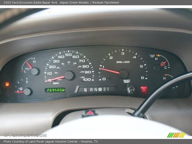  2003 Excursion Eddie Bauer 4x4 Eddie Bauer 4x4 Gauges
