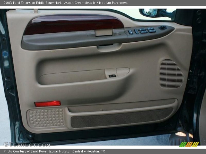 Aspen Green Metallic / Medium Parchment 2003 Ford Excursion Eddie Bauer 4x4