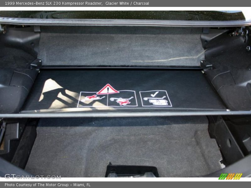 Glacier White / Charcoal 1999 Mercedes-Benz SLK 230 Kompressor Roadster