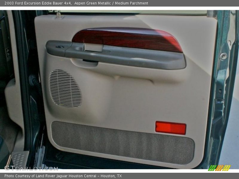 Aspen Green Metallic / Medium Parchment 2003 Ford Excursion Eddie Bauer 4x4