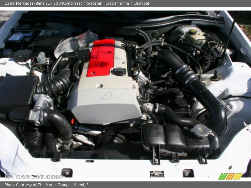 Glacier White / Charcoal 1999 Mercedes-Benz SLK 230 Kompressor Roadster
