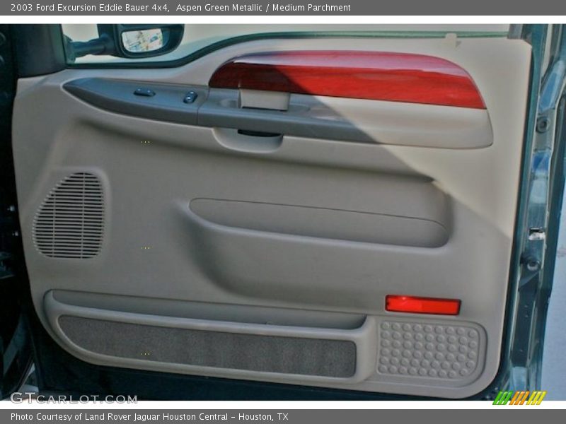 Aspen Green Metallic / Medium Parchment 2003 Ford Excursion Eddie Bauer 4x4