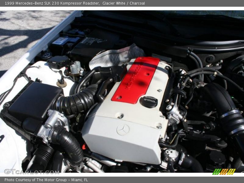 Glacier White / Charcoal 1999 Mercedes-Benz SLK 230 Kompressor Roadster