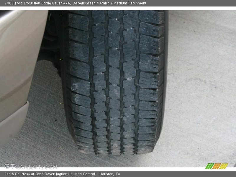 Aspen Green Metallic / Medium Parchment 2003 Ford Excursion Eddie Bauer 4x4