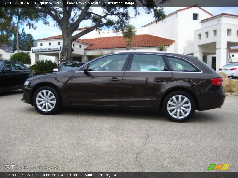  2011 A4 2.0T quattro Avant Teak Brown Metallic