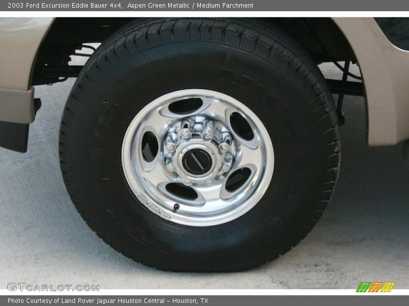 Aspen Green Metallic / Medium Parchment 2003 Ford Excursion Eddie Bauer 4x4