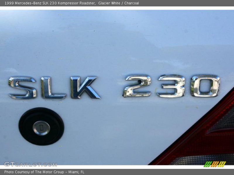 Glacier White / Charcoal 1999 Mercedes-Benz SLK 230 Kompressor Roadster