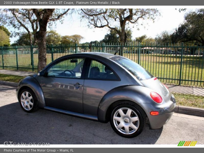 Platinum Grey Metallic / Black 2003 Volkswagen New Beetle GLX 1.8T Coupe
