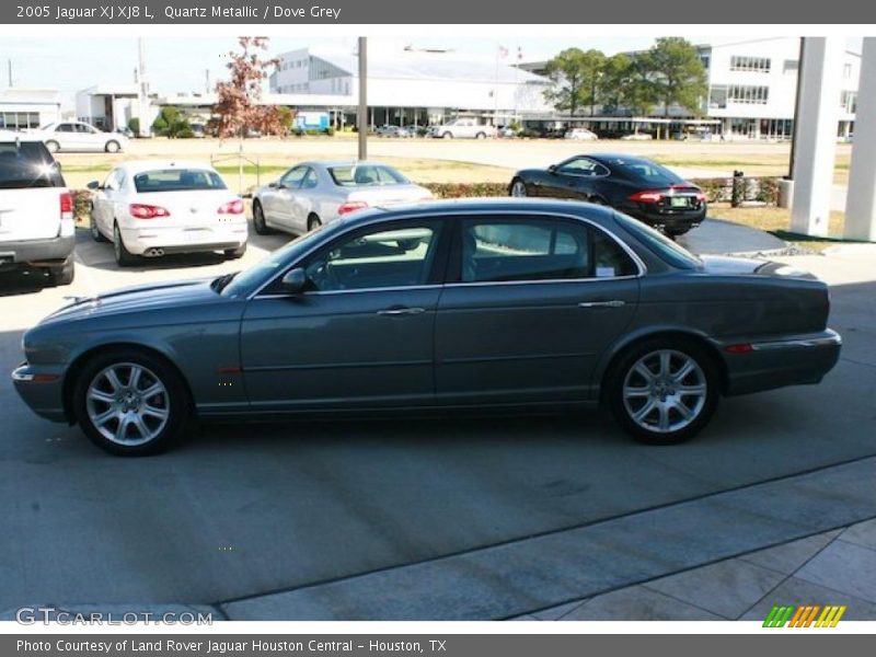 Quartz Metallic / Dove Grey 2005 Jaguar XJ XJ8 L