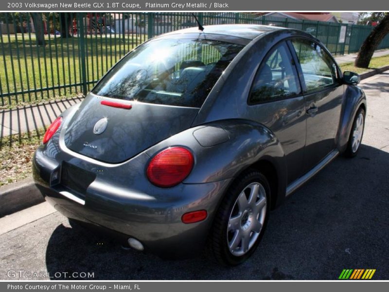 Platinum Grey Metallic / Black 2003 Volkswagen New Beetle GLX 1.8T Coupe