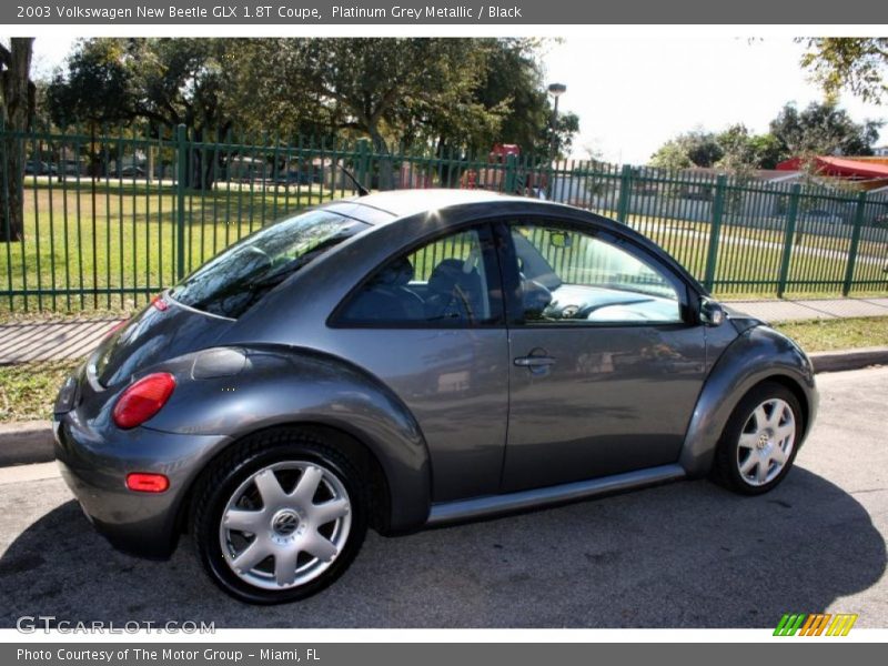 Platinum Grey Metallic / Black 2003 Volkswagen New Beetle GLX 1.8T Coupe