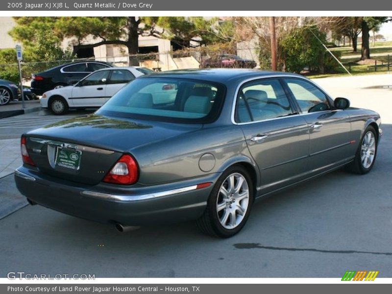 Quartz Metallic / Dove Grey 2005 Jaguar XJ XJ8 L