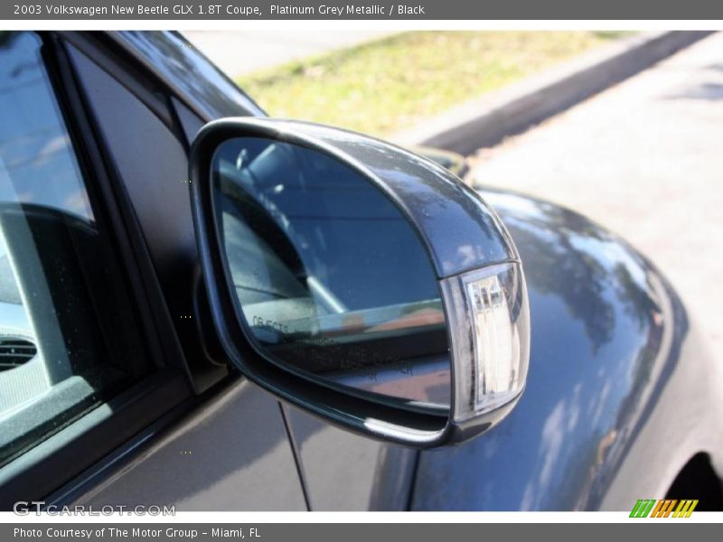 Platinum Grey Metallic / Black 2003 Volkswagen New Beetle GLX 1.8T Coupe