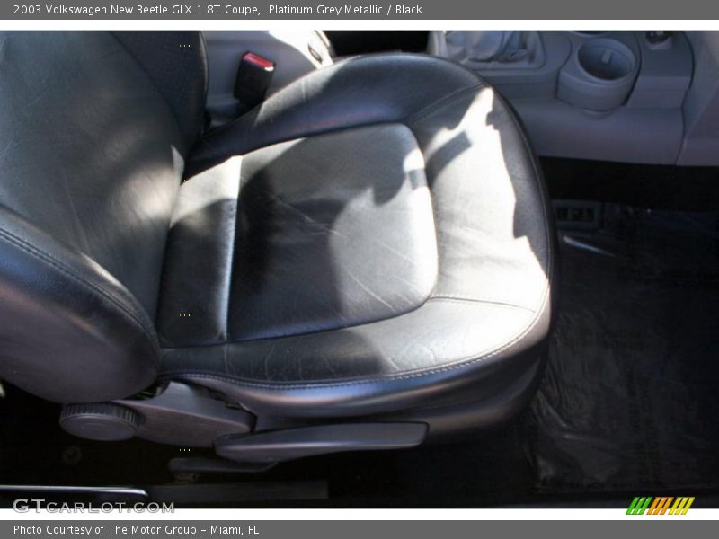 Platinum Grey Metallic / Black 2003 Volkswagen New Beetle GLX 1.8T Coupe