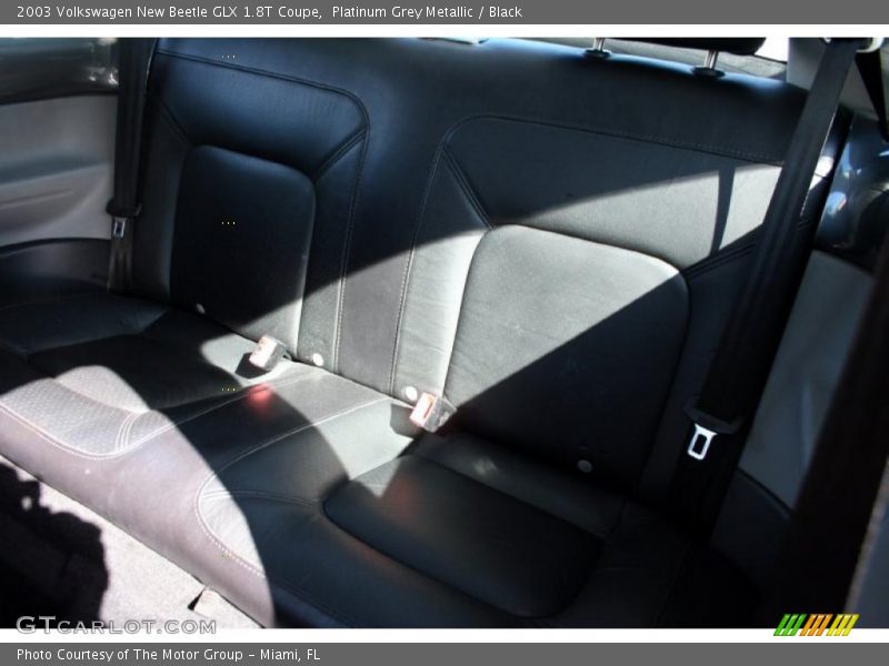 Platinum Grey Metallic / Black 2003 Volkswagen New Beetle GLX 1.8T Coupe