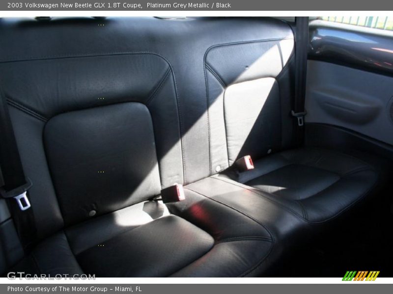 Platinum Grey Metallic / Black 2003 Volkswagen New Beetle GLX 1.8T Coupe