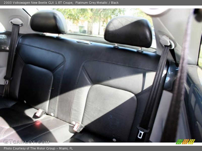Platinum Grey Metallic / Black 2003 Volkswagen New Beetle GLX 1.8T Coupe