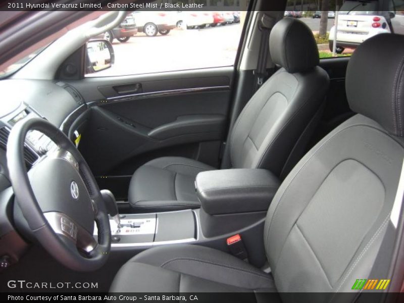  2011 Veracruz Limited Black Leather Interior