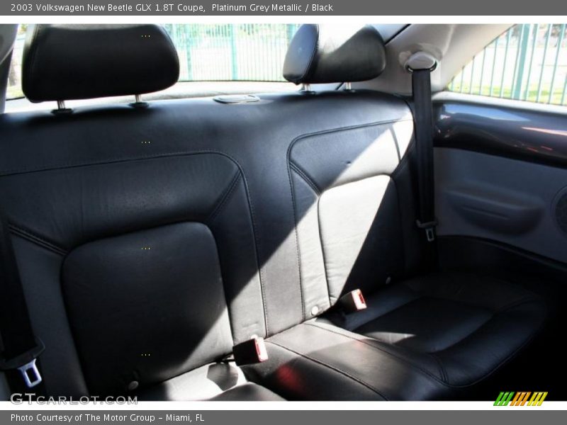 Platinum Grey Metallic / Black 2003 Volkswagen New Beetle GLX 1.8T Coupe