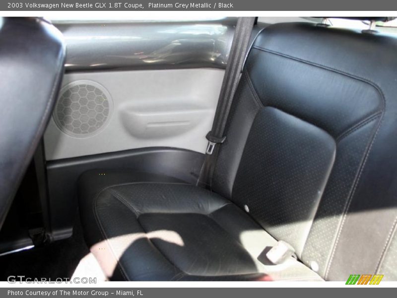 Platinum Grey Metallic / Black 2003 Volkswagen New Beetle GLX 1.8T Coupe
