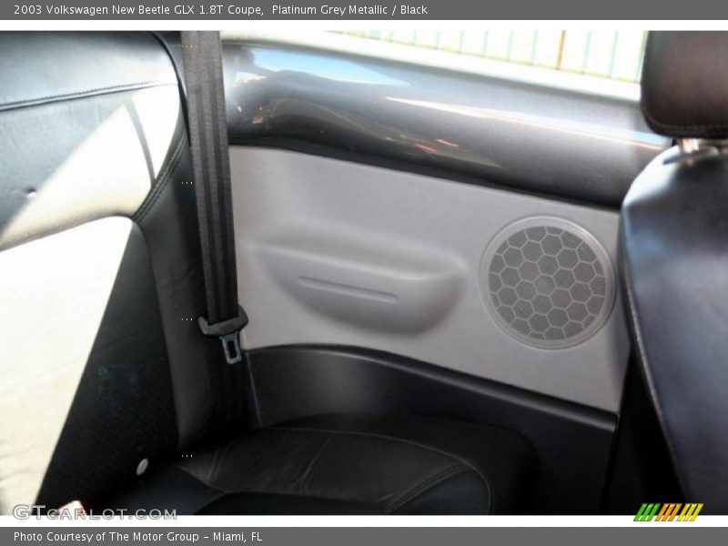 Platinum Grey Metallic / Black 2003 Volkswagen New Beetle GLX 1.8T Coupe