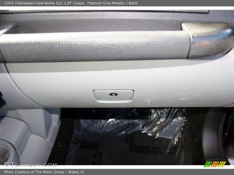 Platinum Grey Metallic / Black 2003 Volkswagen New Beetle GLX 1.8T Coupe