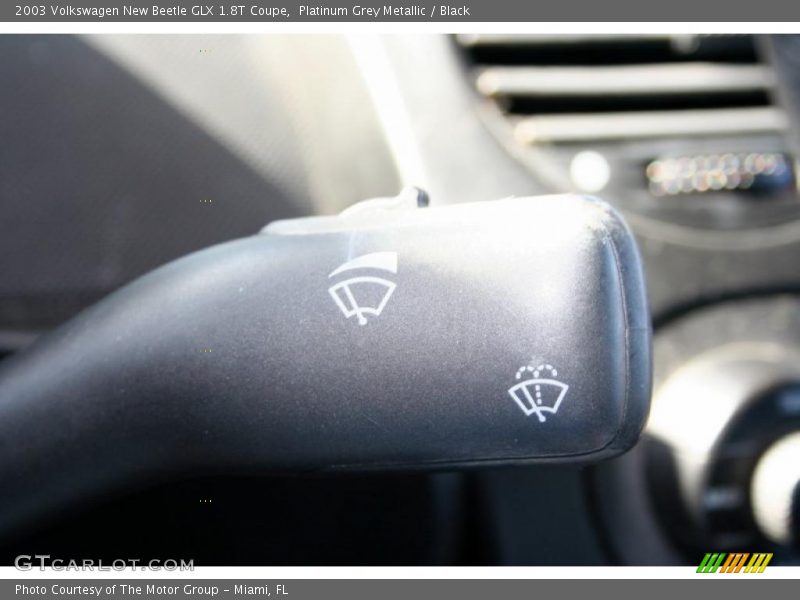 Platinum Grey Metallic / Black 2003 Volkswagen New Beetle GLX 1.8T Coupe