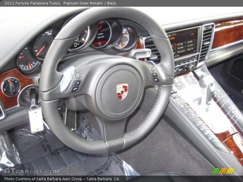  2011 Panamera Turbo Black Interior