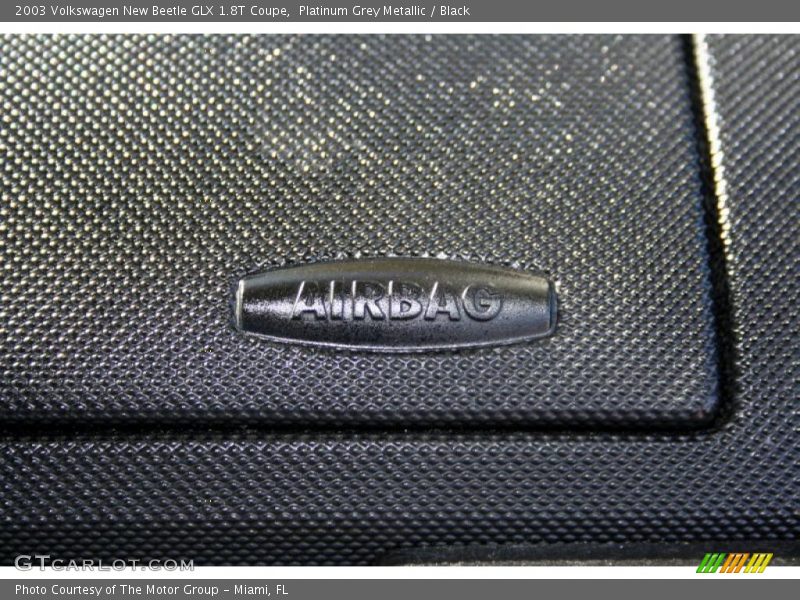 Platinum Grey Metallic / Black 2003 Volkswagen New Beetle GLX 1.8T Coupe
