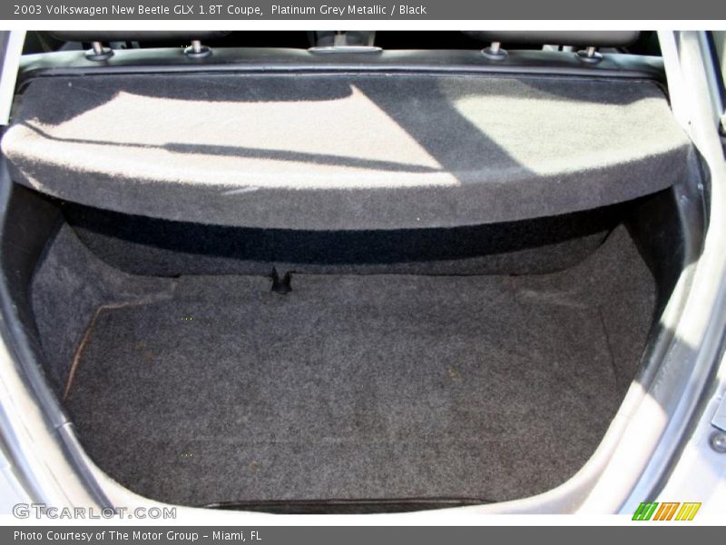 Platinum Grey Metallic / Black 2003 Volkswagen New Beetle GLX 1.8T Coupe