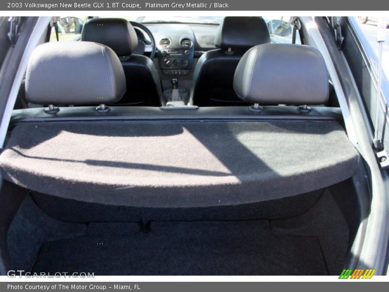 Platinum Grey Metallic / Black 2003 Volkswagen New Beetle GLX 1.8T Coupe