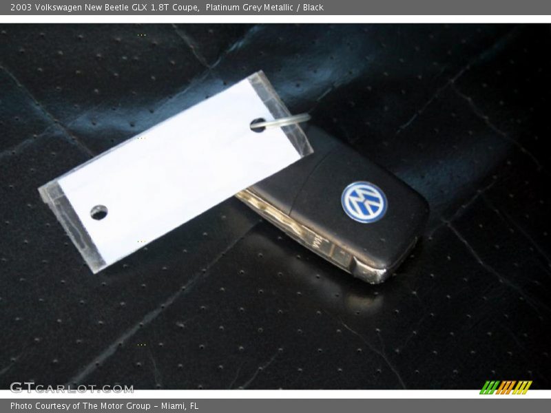 Platinum Grey Metallic / Black 2003 Volkswagen New Beetle GLX 1.8T Coupe