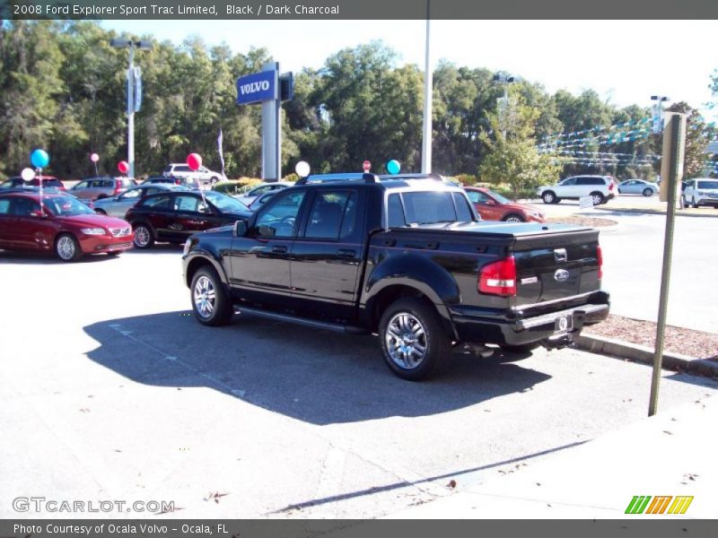 Black / Dark Charcoal 2008 Ford Explorer Sport Trac Limited