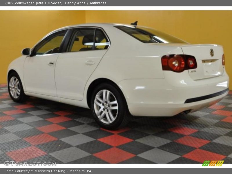 Candy White / Anthracite 2009 Volkswagen Jetta TDI Sedan