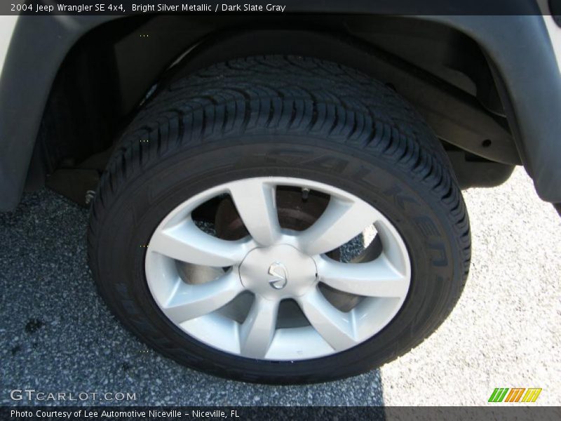 Custom Wheels of 2004 Wrangler SE 4x4