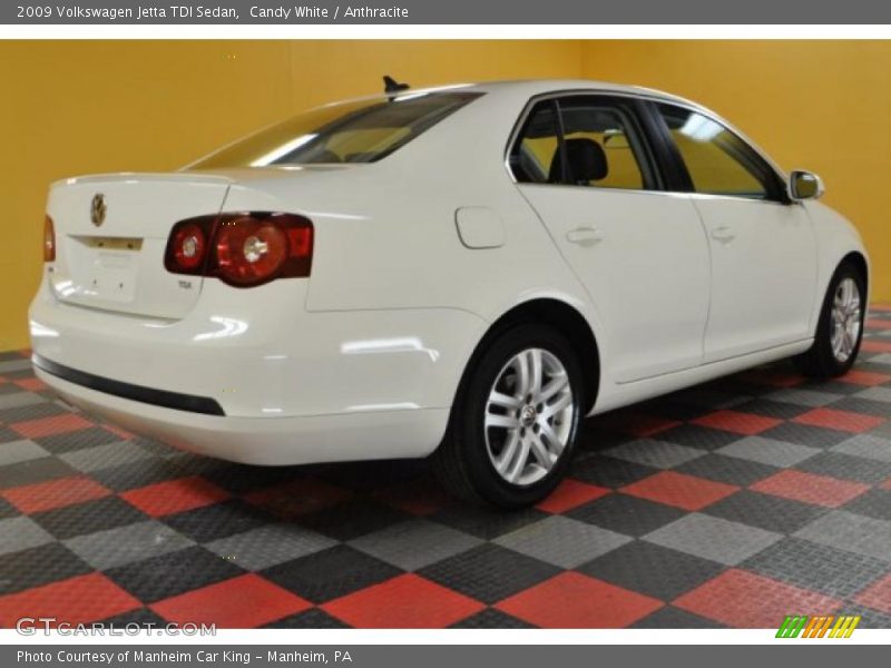 Candy White / Anthracite 2009 Volkswagen Jetta TDI Sedan