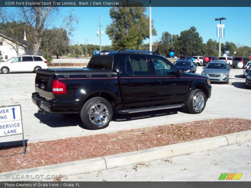 Black / Dark Charcoal 2008 Ford Explorer Sport Trac Limited