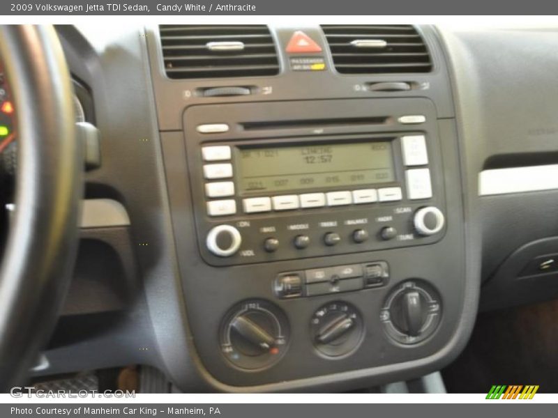 Candy White / Anthracite 2009 Volkswagen Jetta TDI Sedan