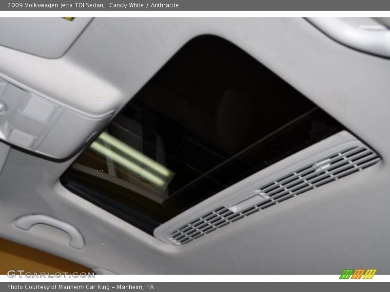 Candy White / Anthracite 2009 Volkswagen Jetta TDI Sedan