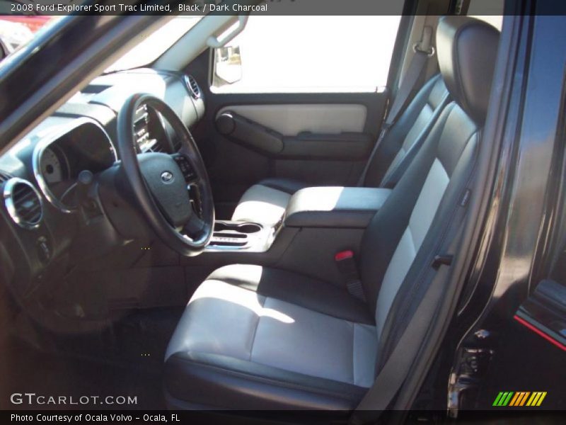 Black / Dark Charcoal 2008 Ford Explorer Sport Trac Limited